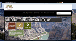 Desktop Screenshot of bighorncountywy.gov
